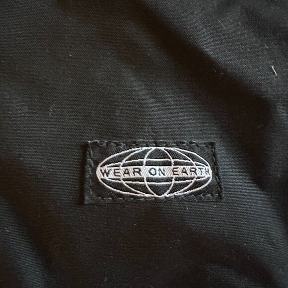 Handmade New Zealand Fleece-lined Canvas Jacket, Size Large - Picture 5 of 6